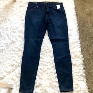 Joe’s dark wash skinny jeans